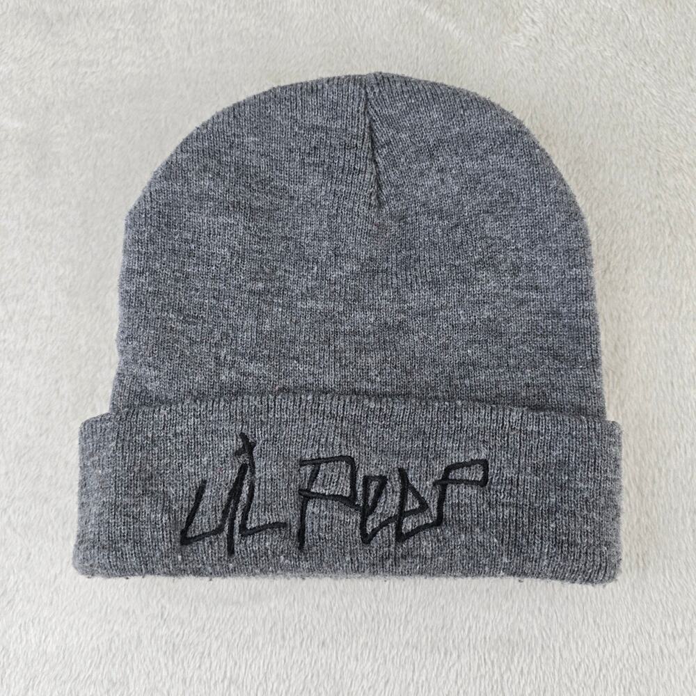Lil Peep Beanie Hat Cap Embroidered Merch Goth Boi Clique Emo Rap Hip Hop